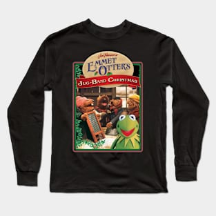 Funny Emmet Otters Jug Band Christmas Vintage Long Sleeve T-Shirt